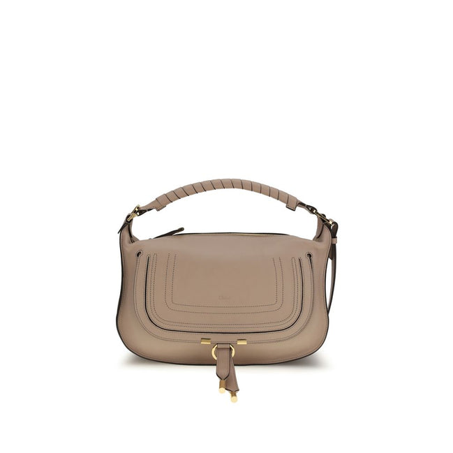 Chloé Grey Calf Leather Shoulder Bag