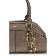 Chloé Gray Calf Leather Handbag