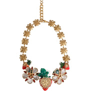 Dolce & Gabbana Gold Brass Necklace