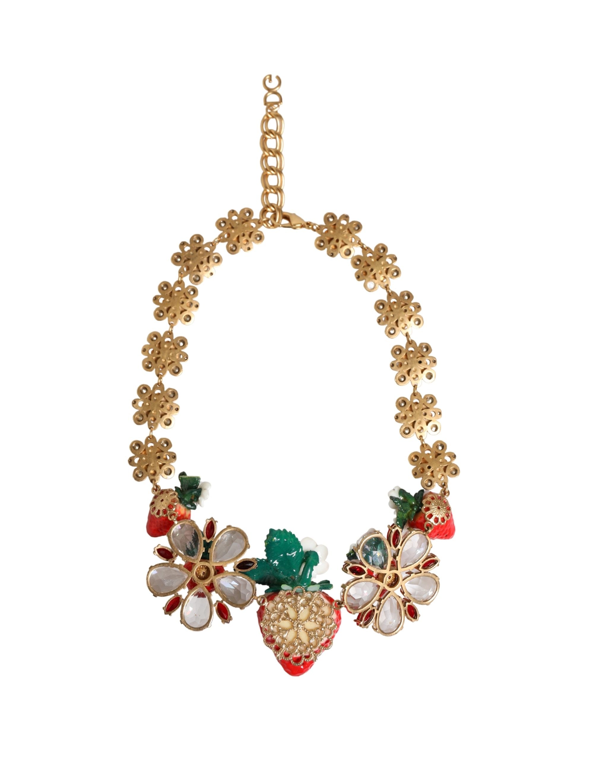 Dolce & Gabbana Gold Brass Necklace