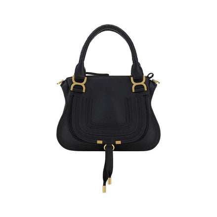 Chloé Black Calf Leather Shoulder Bag - Marcie