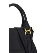 Chloé Black Calf Leather Shoulder Bag - Marcie