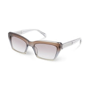 Lunettes de soleil Police en résine marron