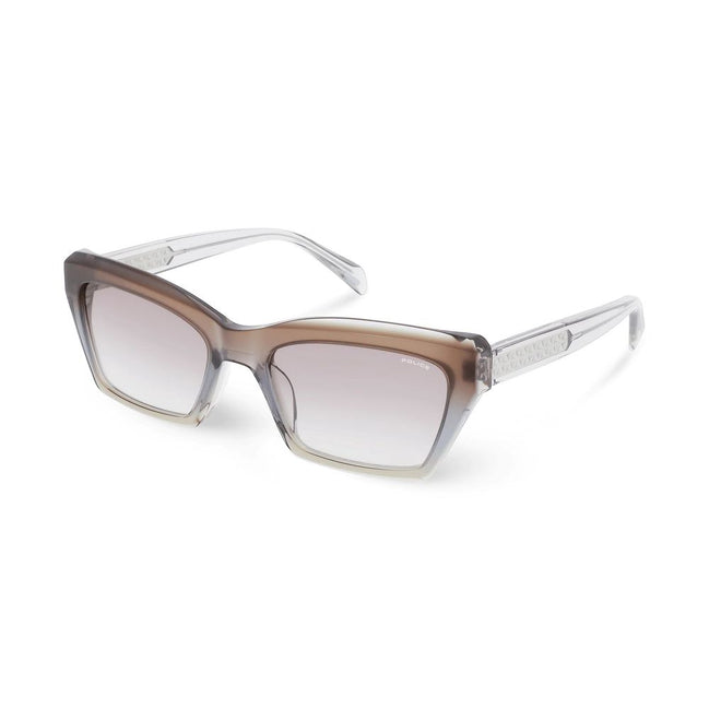 Lunettes de soleil Police en résine marron