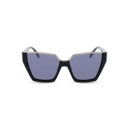 Lunettes de soleil Police en acétate noir