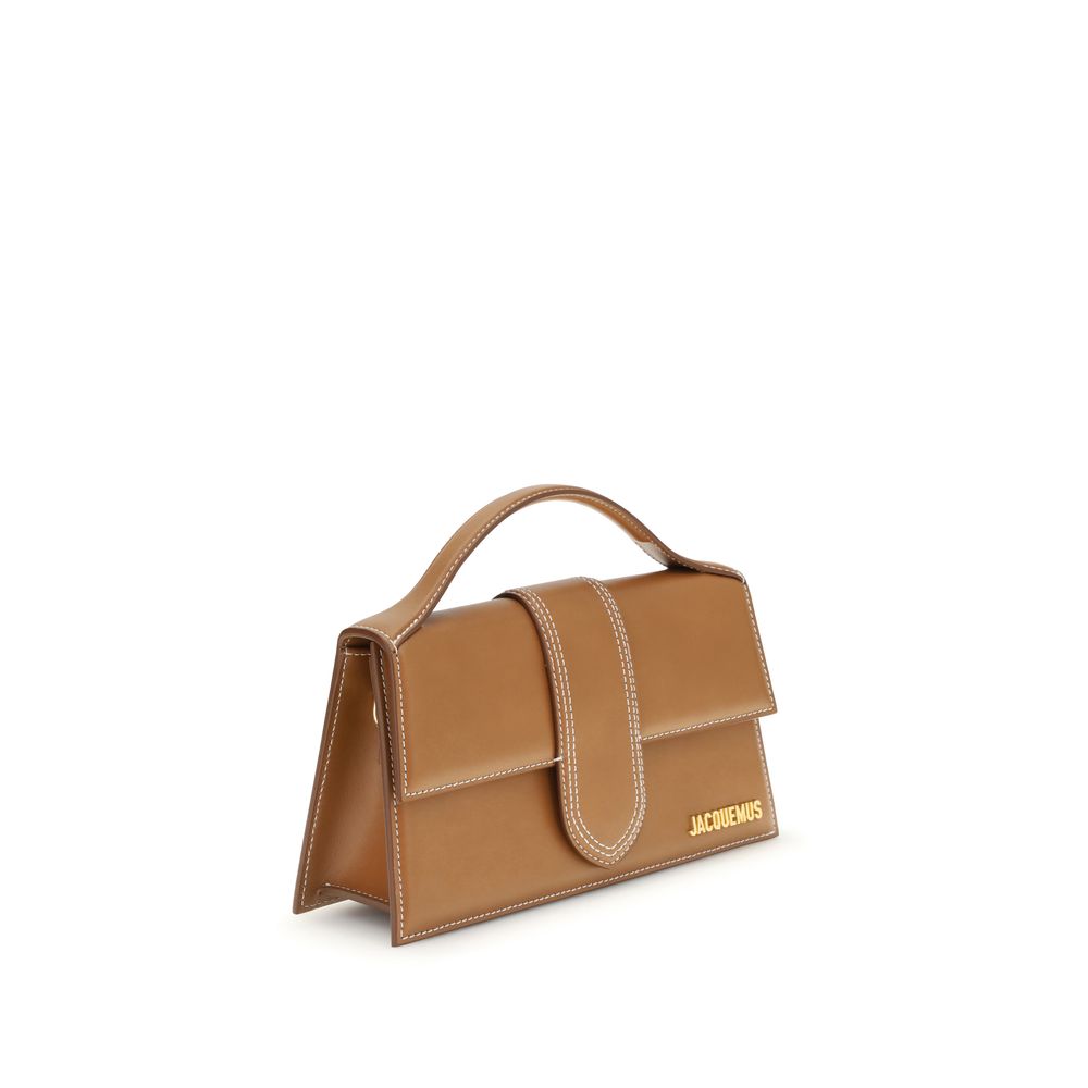 Jacquemus Brown Calf Leather Handbag - Women