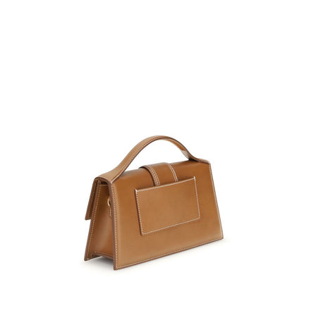 Jacquemus Brown Calf Leather Handbag - Women