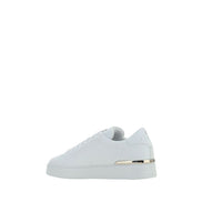 Baskets basses Philipp Plein en cuir de veau blanc Bos Taurus