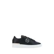 Baskets basses Philipp Plein en cuir de veau noir Bos Taurus