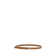 Ferragamo Beige Thin Belt