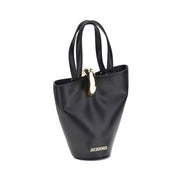 Jacquemus Black Calf Leather Bucket Bag