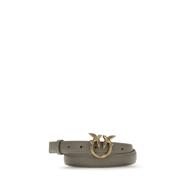 PINKO Brown Love Berry Belt