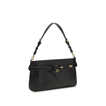 PINKO Black Buckle Shoulder Bag