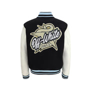 Off-White Black Wool Bomber