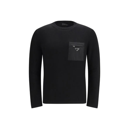Prada Black Wool Sweater