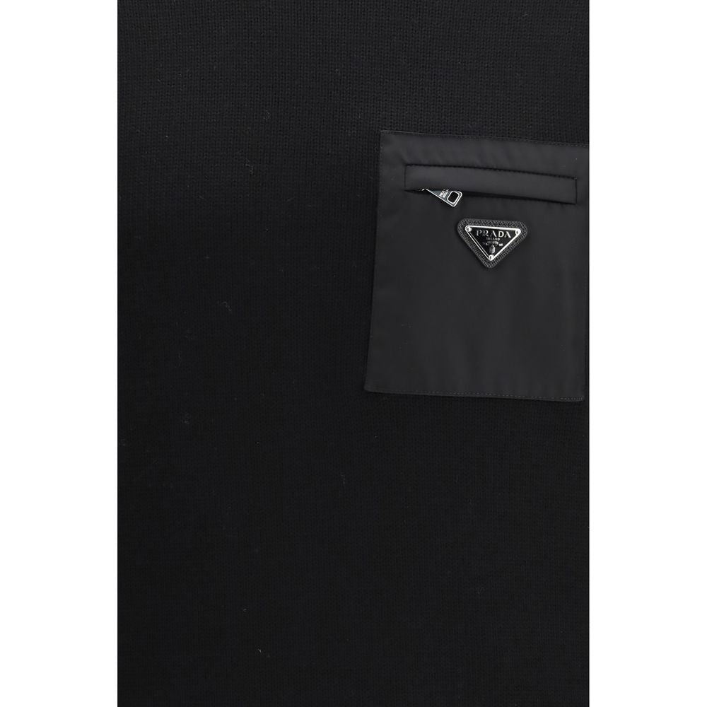 Prada Black Wool Sweater