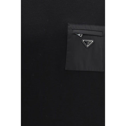 Prada Black Wool Sweater