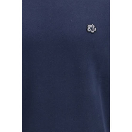 Kenzo Blue Cotton Sweatshirt