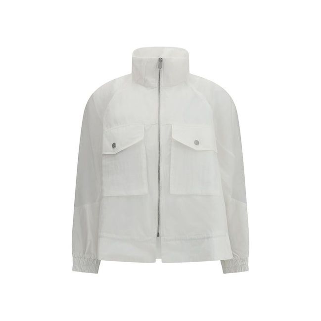 PINKO White Beth Shell Jacket