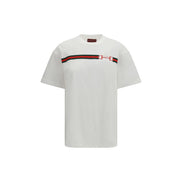T-shirt blanc en coton Gucci