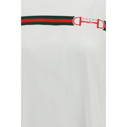 T-shirt blanc en coton Gucci