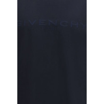 Givenchy Blue Cotton T-Shirt