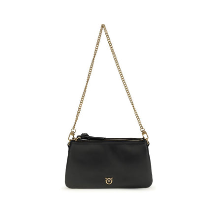 PINKO Black Double Mini Shoulder Bag
