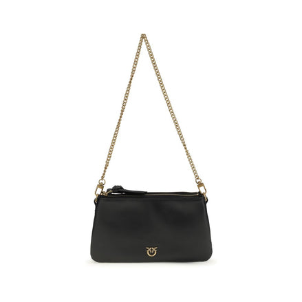 PINKO Black Double Mini Shoulder Bag