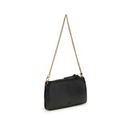 PINKO Black Double Mini Shoulder Bag