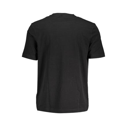 T-shirt homme en coton noir Hugo Boss