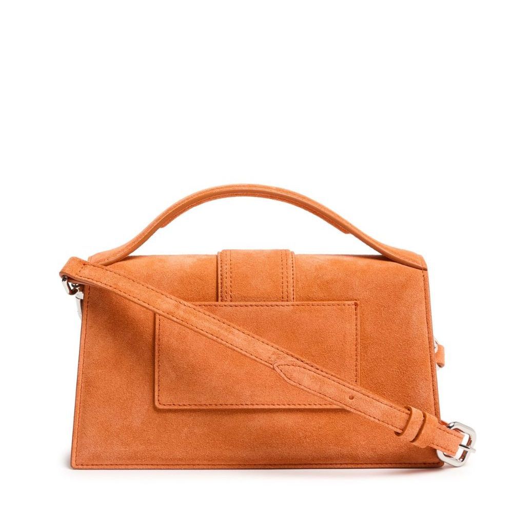 Jacquemus Terracotta Leather Le Grand Bambino Handbag