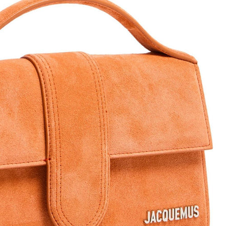 Jacquemus Terracotta Leather Le Grand Bambino Handbag