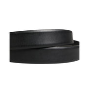 Dolce & Gabbana Black Classic Leather Metal Buckle Belt