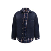 Veste en jean en coton bleu Balenciaga