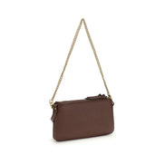 PINKO Brown Double Mini Shoulder Bag
