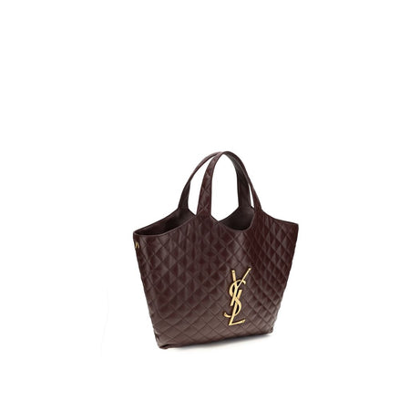 Saint Laurent Bordeaux Lamb Shoulder Bag