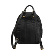 Sac à dos Dolce & Gabbana VULCANO en nylon noir orné #DGFAMILY