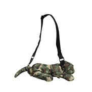 Sacoche de ceinture Dolce & Gabbana multicolore camouflage silhouette animale