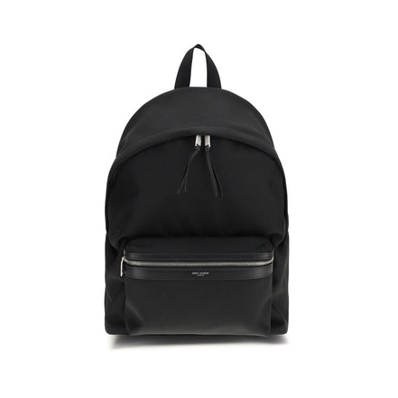 Saint Laurent Black Nylon Backpack