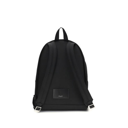 Saint Laurent Black Nylon Backpack