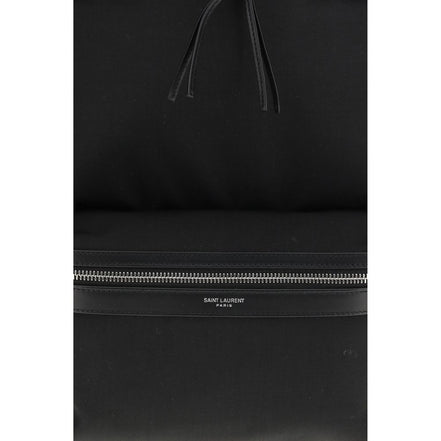 Saint Laurent Black Nylon Backpack