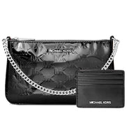 Pochette en toile noire Michael Kors
