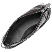 Pochette en toile noire Michael Kors