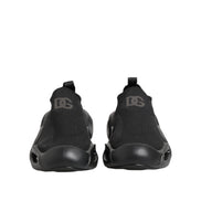 Chaussures Baskets Basses à Enfiler Noires Wave Dolce & Gabbana