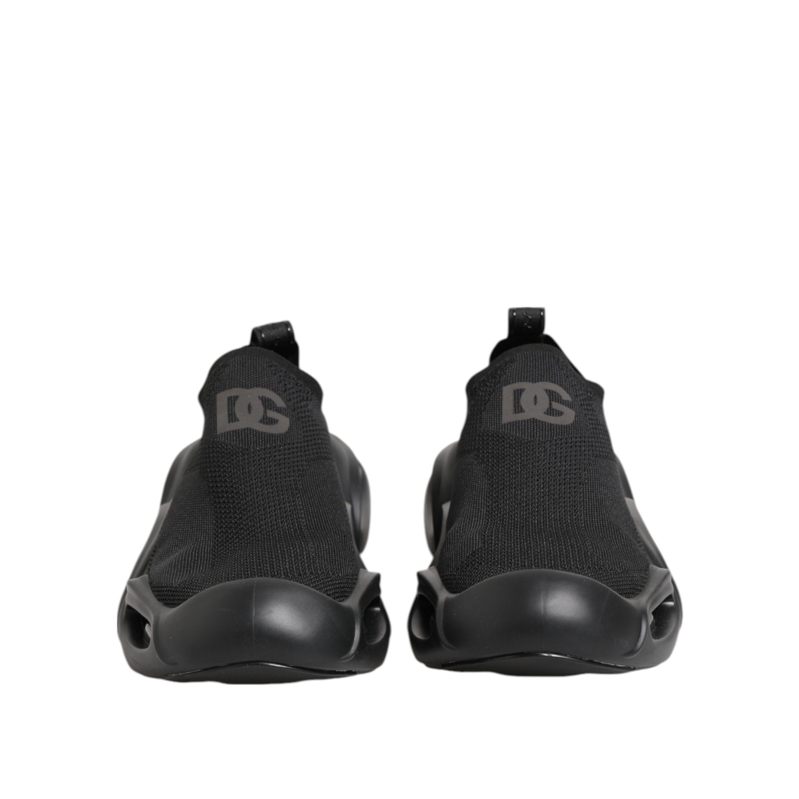 Chaussures Baskets Basses à Enfiler Noires Wave Dolce & Gabbana