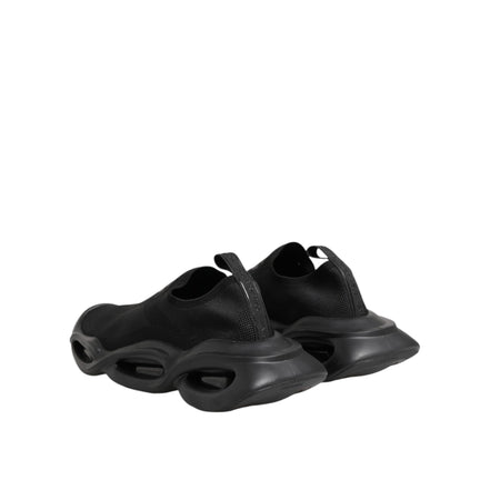 Chaussures Baskets Basses à Enfiler Noires Wave Dolce & Gabbana