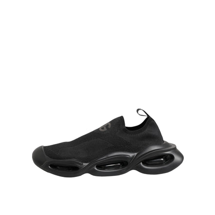 Chaussures Baskets Basses à Enfiler Noires Wave Dolce & Gabbana