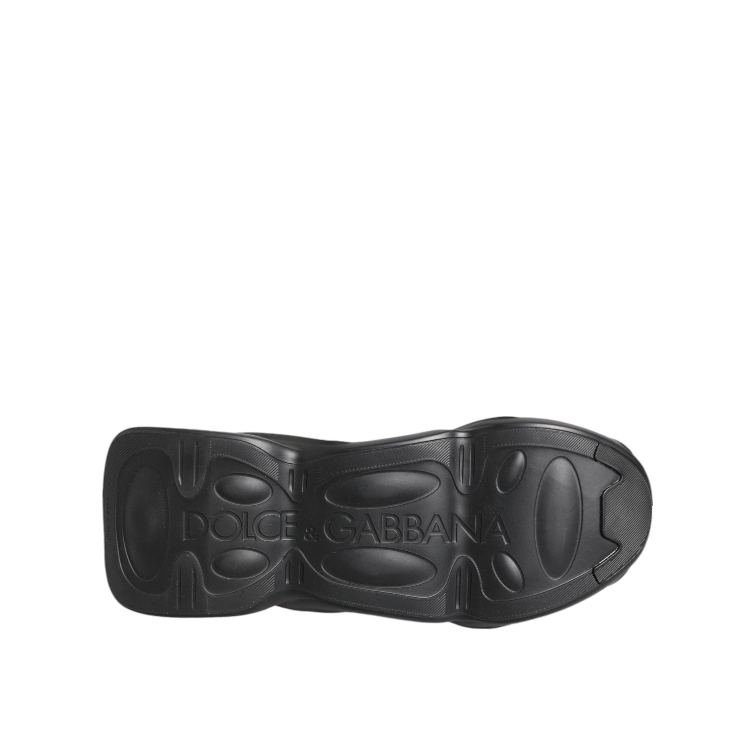 Chaussures Baskets Basses à Enfiler Noires Wave Dolce & Gabbana