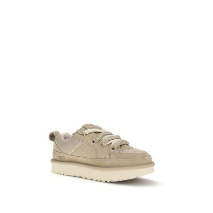 UGG Sneakers basse Bos Taurus in pelle di vitello beige