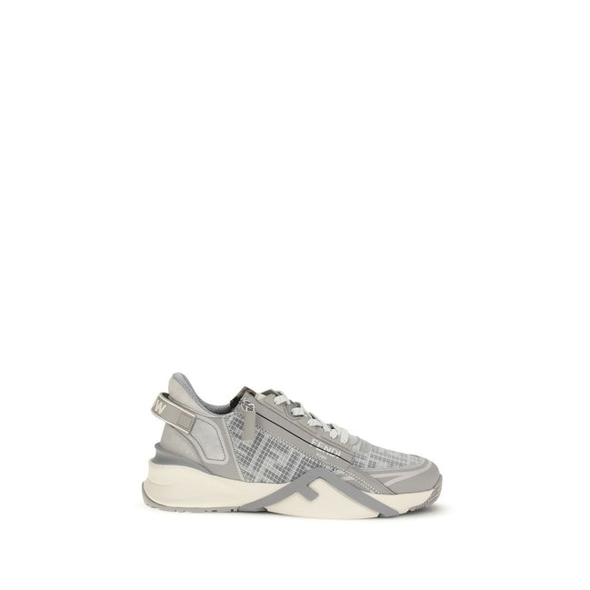 Fendi Grey Athletic Sneakers